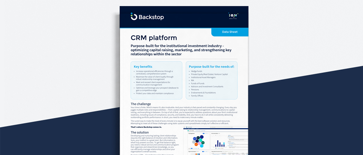 CRM Backstop Solutions