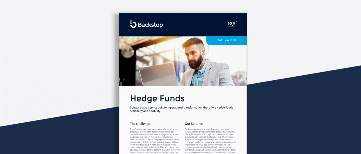Hedge Funds Backstop Solutions
