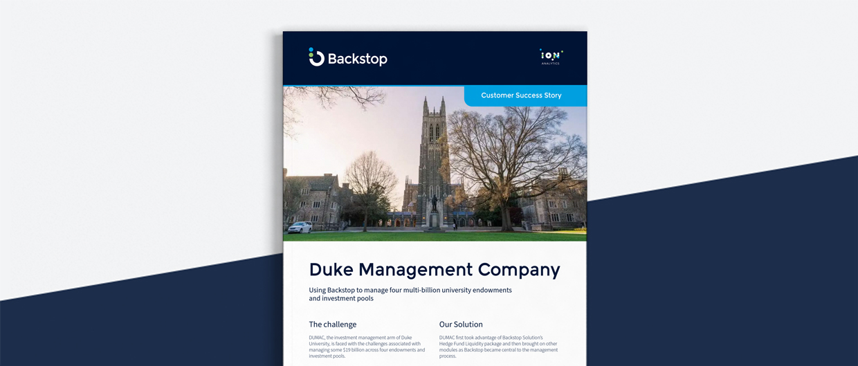 Duke Management Company Backstop Solutions