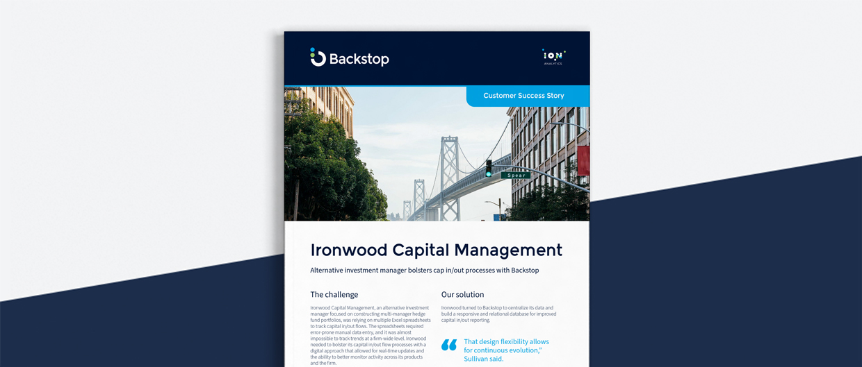 Ironwood Capital Management Backstop Solutions