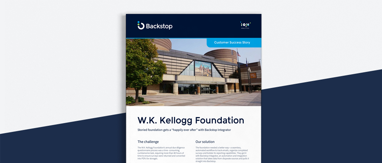 WK Kellogg Foundation Backstop Solutions