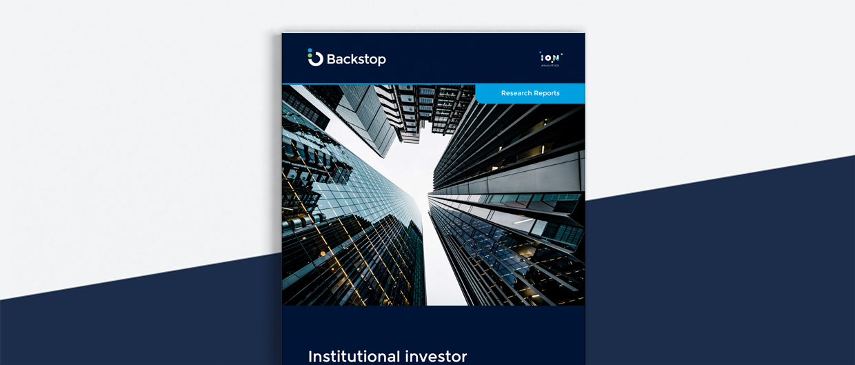 Institutional Investment Productivity Study Backstop Solutions