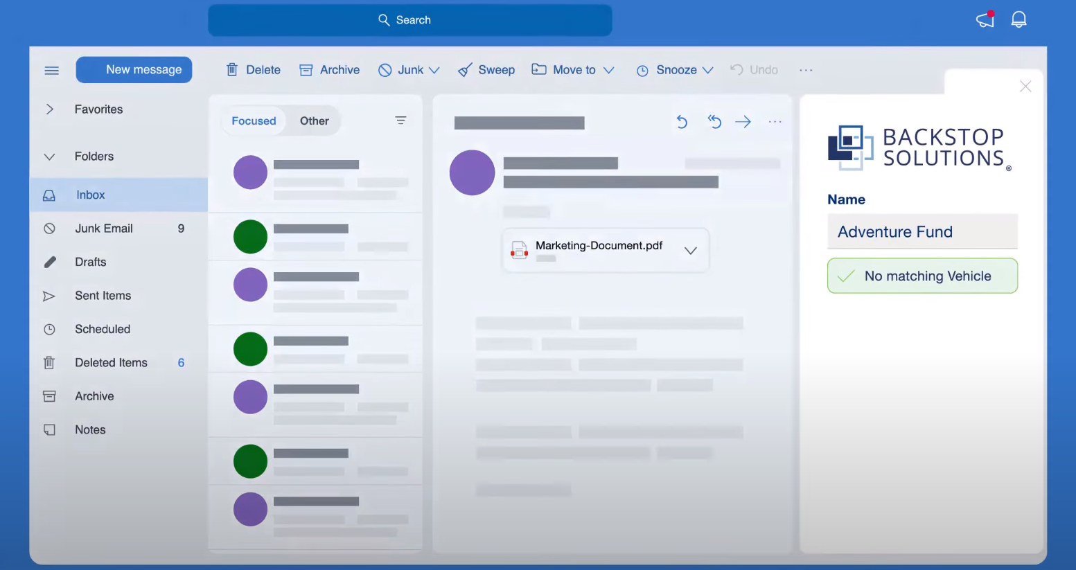 Backstop for Outlook Backstop Solutions